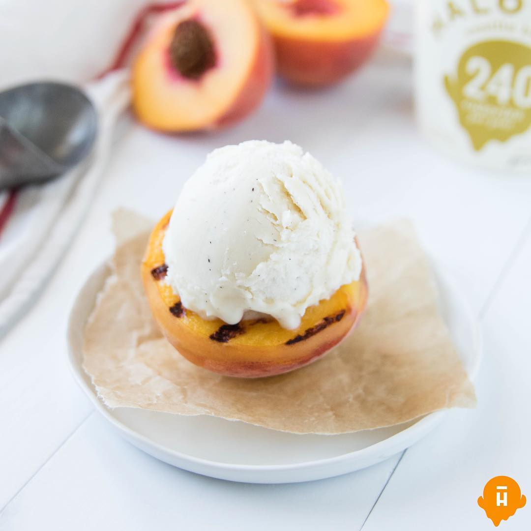 YIELDS 8 PEACHES