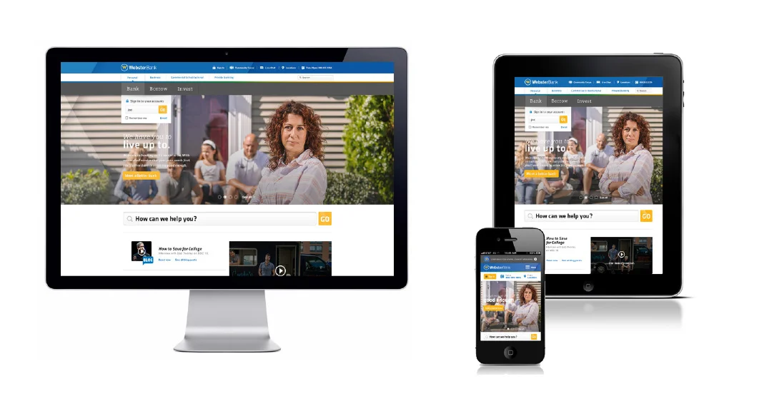 WebsterBank.com Site Update (Copy)