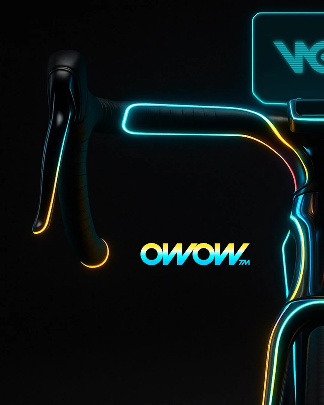 Bright move. 

OWOW Lights is a concept exploration investigating how advanced light technology could seamlessly integrate into bikes while enhancing visibility, safety, and style.
 This project looks beyond traditional add-on bike lights, imagining 