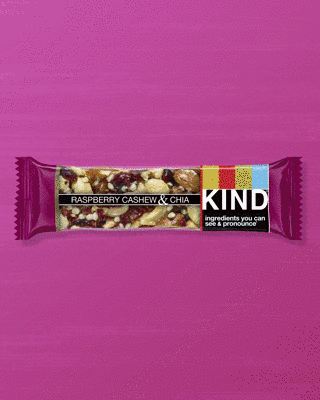 Director Jennifer Davick for KIND Raspberry Cashew Chia.gif