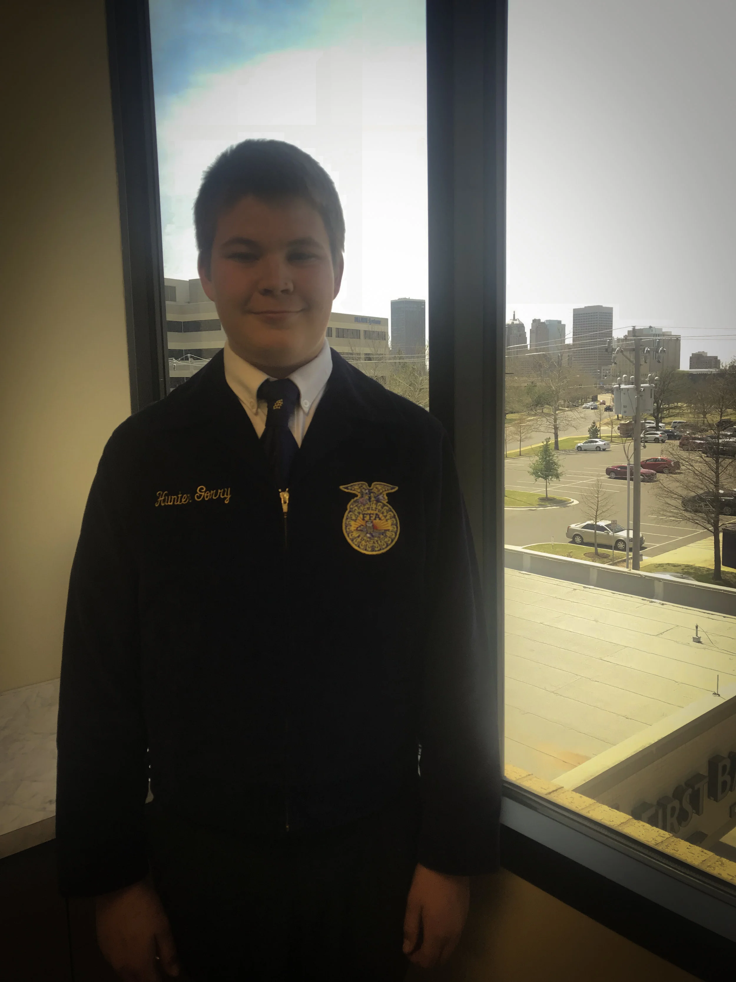 Hunter Gorry | Oolagah, Okla. | Sophomore Hunter began showing pigs the summer of 2016, and ever since then he has been hooked. He believes as a FFA member it is his duty to to be an advocate for the things he is most passionate about which is agriculture. Hunter has spent numerous hours working at Will Rogers Animal Hospital where he is applauded for skills in handling animals while still treating them with compassion and respect. Hunter looks forward to learning about the “farm to fork” process of hog production.