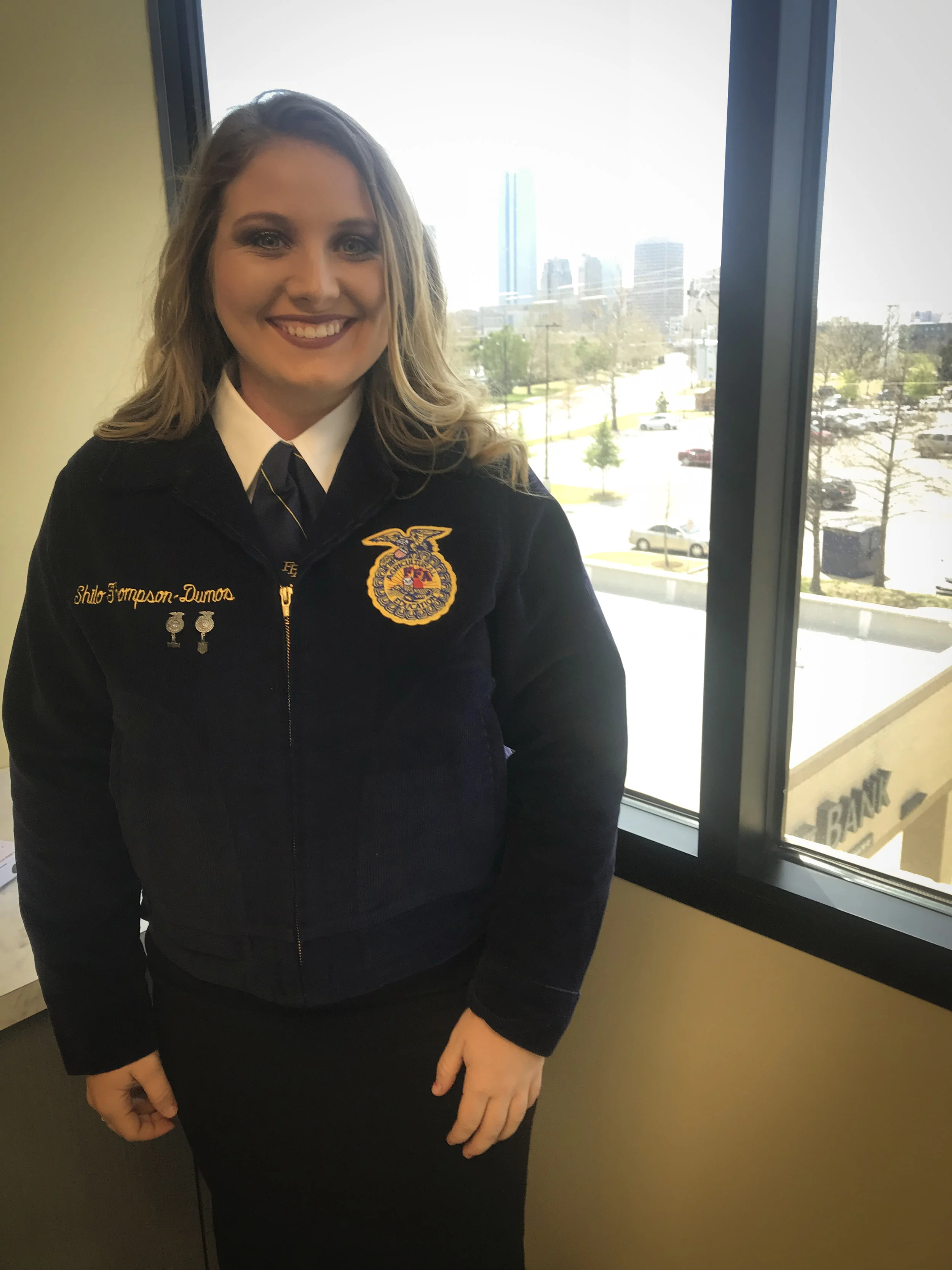 Shilo Thompson | Ratliff City, Okla. | Senior Shilo is a highly accomplished young woman who has established a small sow herd while showing pigs in FFA. In addition to showing pigs, she is a member of National Honor Society, 4-H, the Fellowship of Christian Athletes, Science Club, and the basketball team. She recently was recognized as an Oklahoma Youth Expo Academic All-State recipient as well. Shilo plans to attend Southeastern and then Oklahoma State University with the hopes of pursuing a degree in agribusiness with a pre med option.