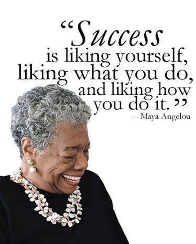 Maya says it best! #CornerstoneEscrowInc #CornerstoneEscrowYO #MayaKnowsBest #success