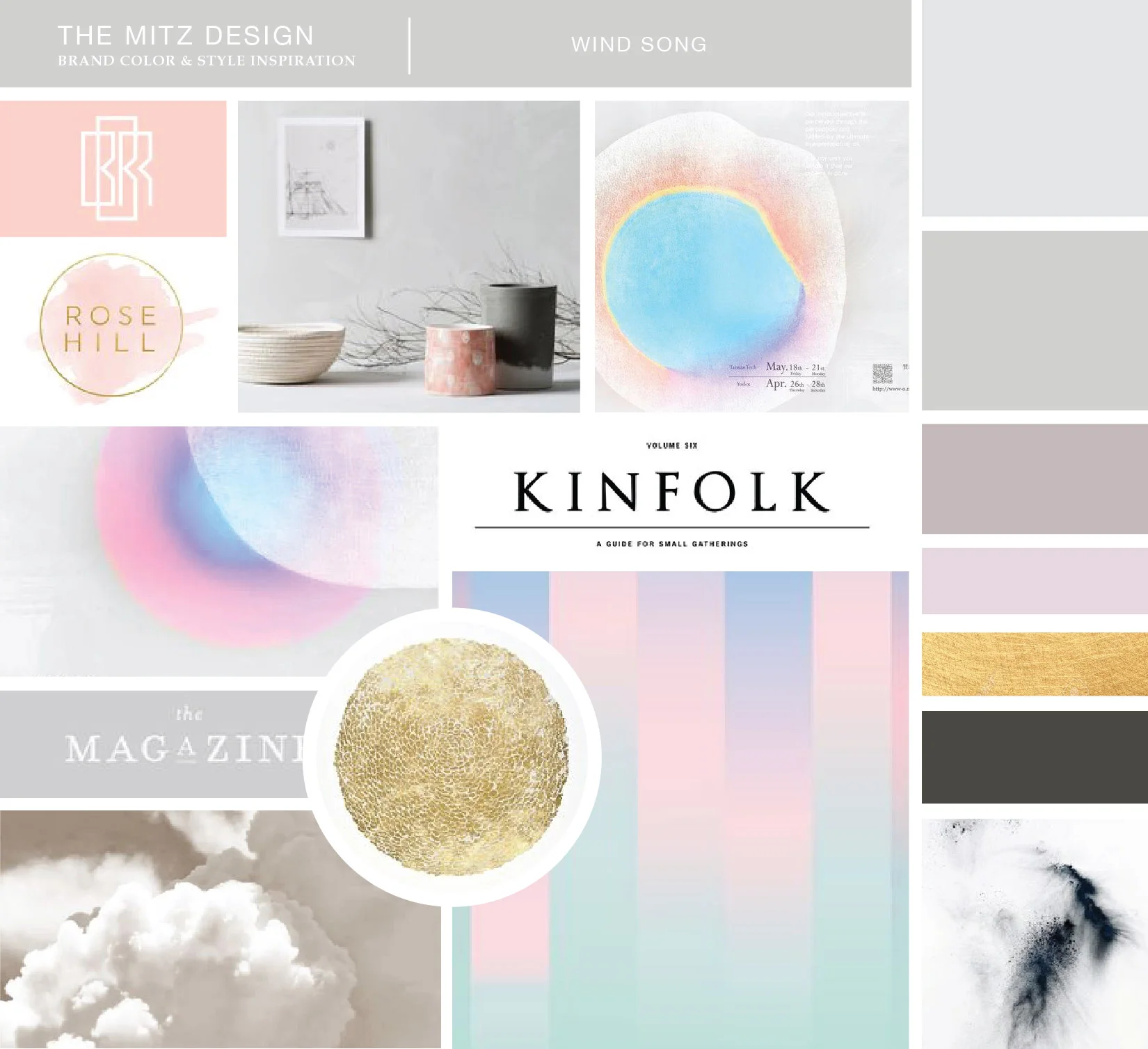 Brand Design Moodboard | Sarah Ehlinger | Brand Spanking You