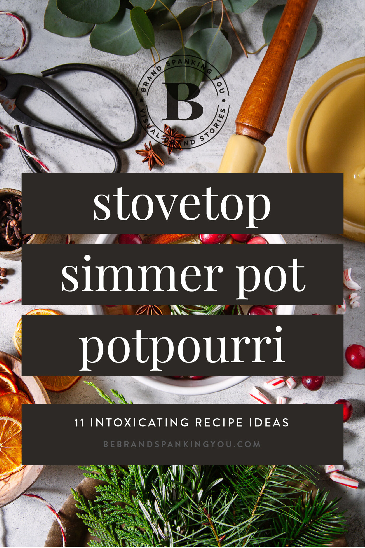 11 simple homemade stovetop simmer pot potpourri recipes — Brand Spanking  You