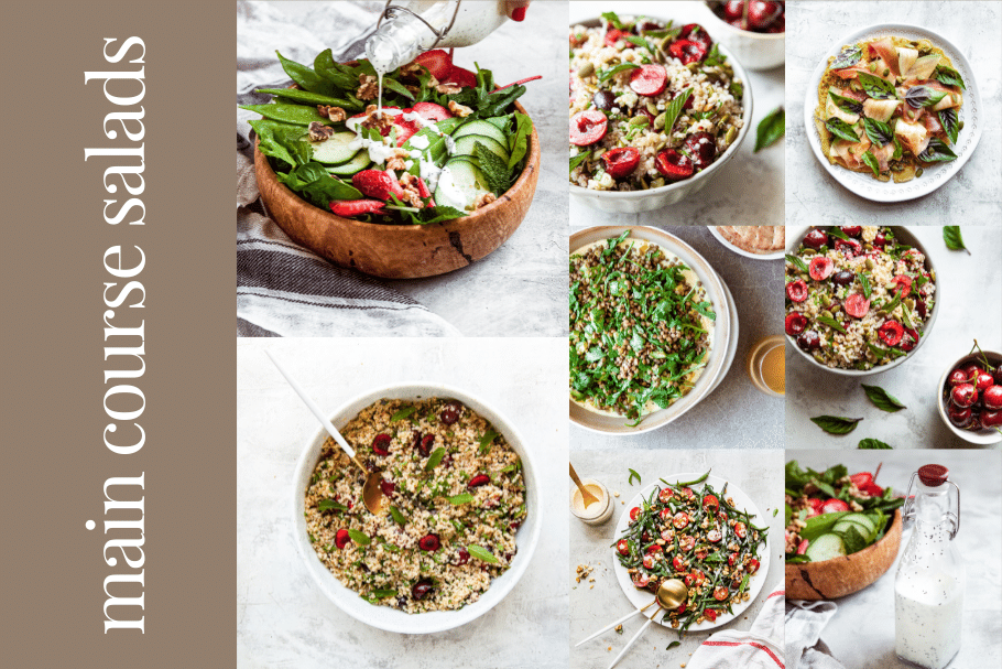 Main Course Salads | Stock Photo Bundle