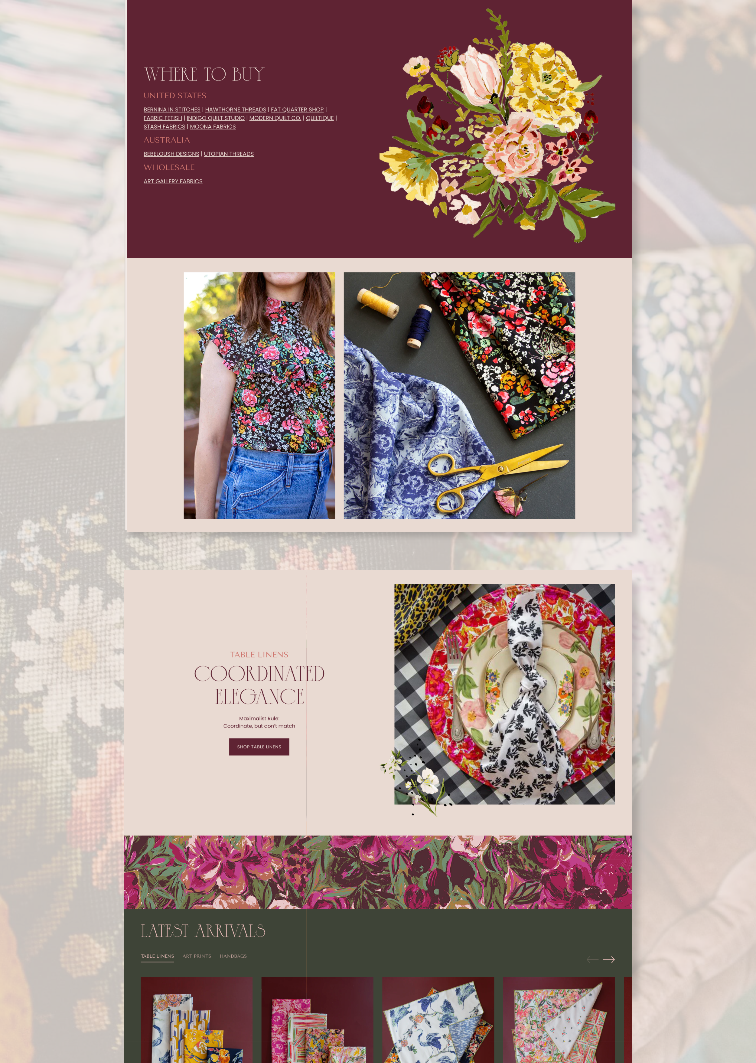 custom shopify site design