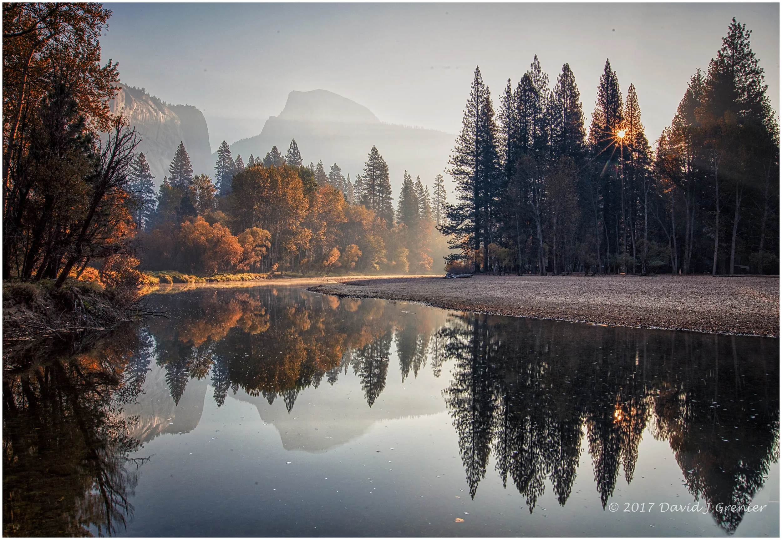 November 2, 2017, Yosemite National Park, CA; exp. 1/10 sec @ f/22; 16-35mm lens @ 16mm; ISO 100
