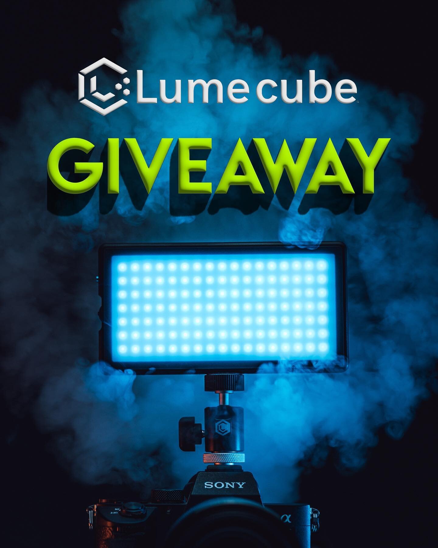 How would you like to own the world's best portable photo and video lighting gear? 💡💻📷 Enter now for your chance to win a $100 gift card to Lume Cube! With Lume Cube, you can elevate your content creation game and take your photos and videos to th