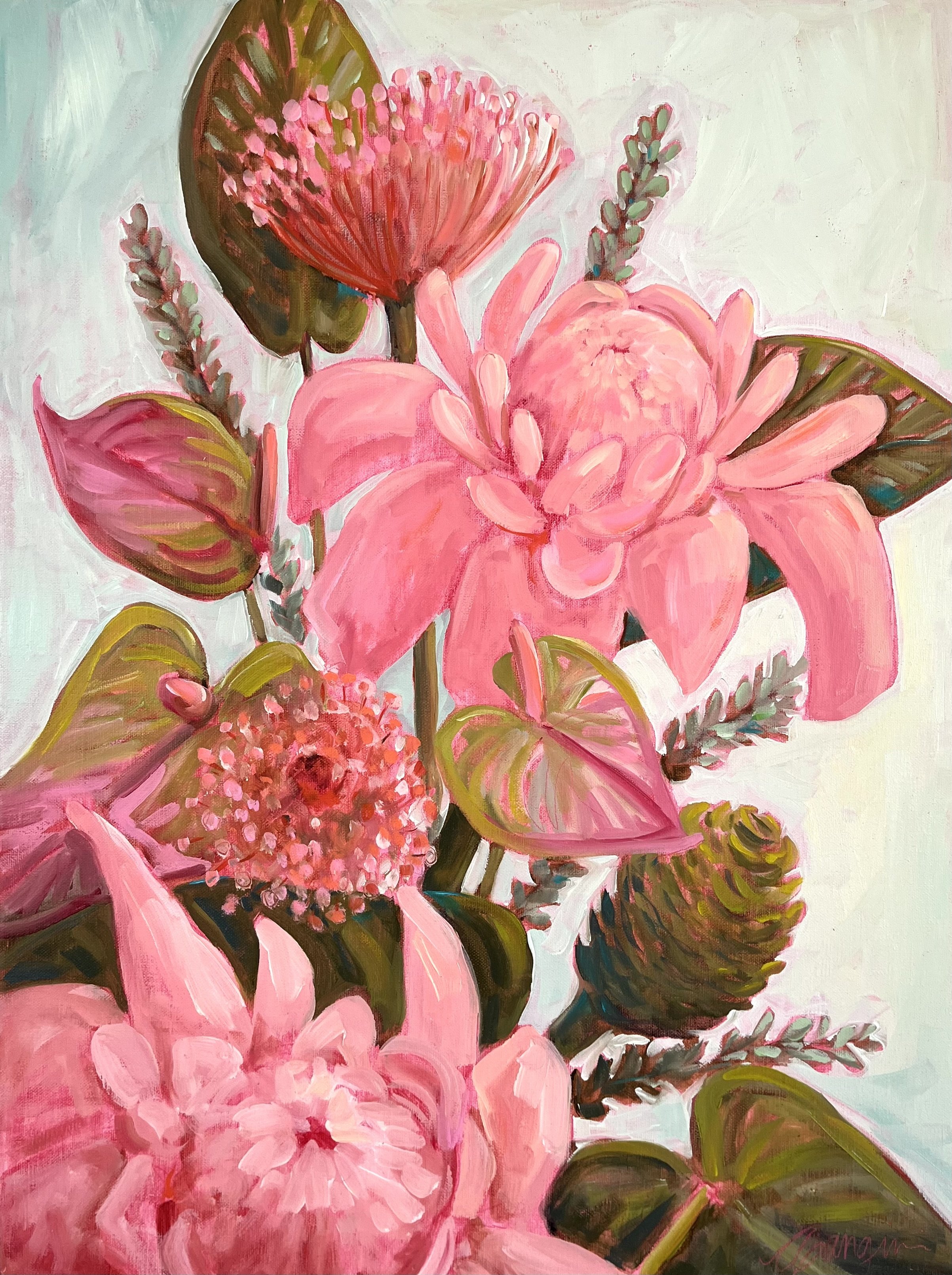 IMG_1187 Torch Ginger with Anthurium No. 2 .jpg
