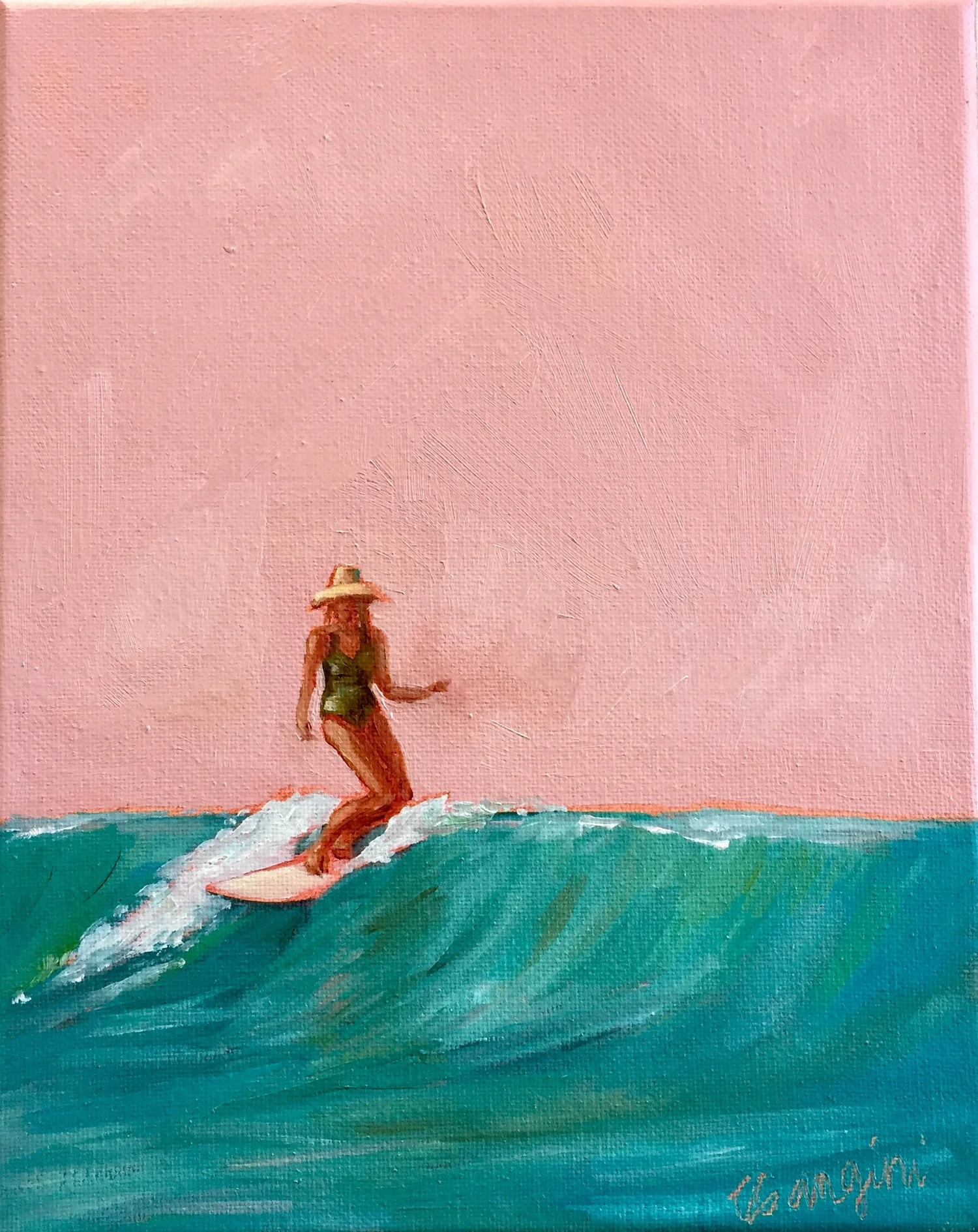 Surfer Girl no. 18 — CGangini Art