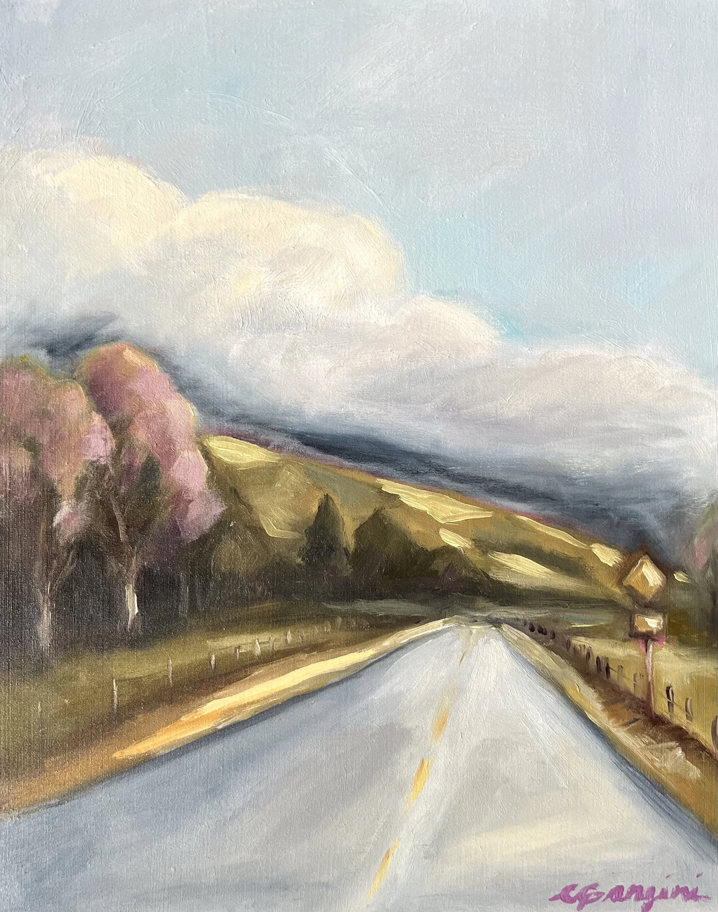 Haleakala Hwy in the Spring