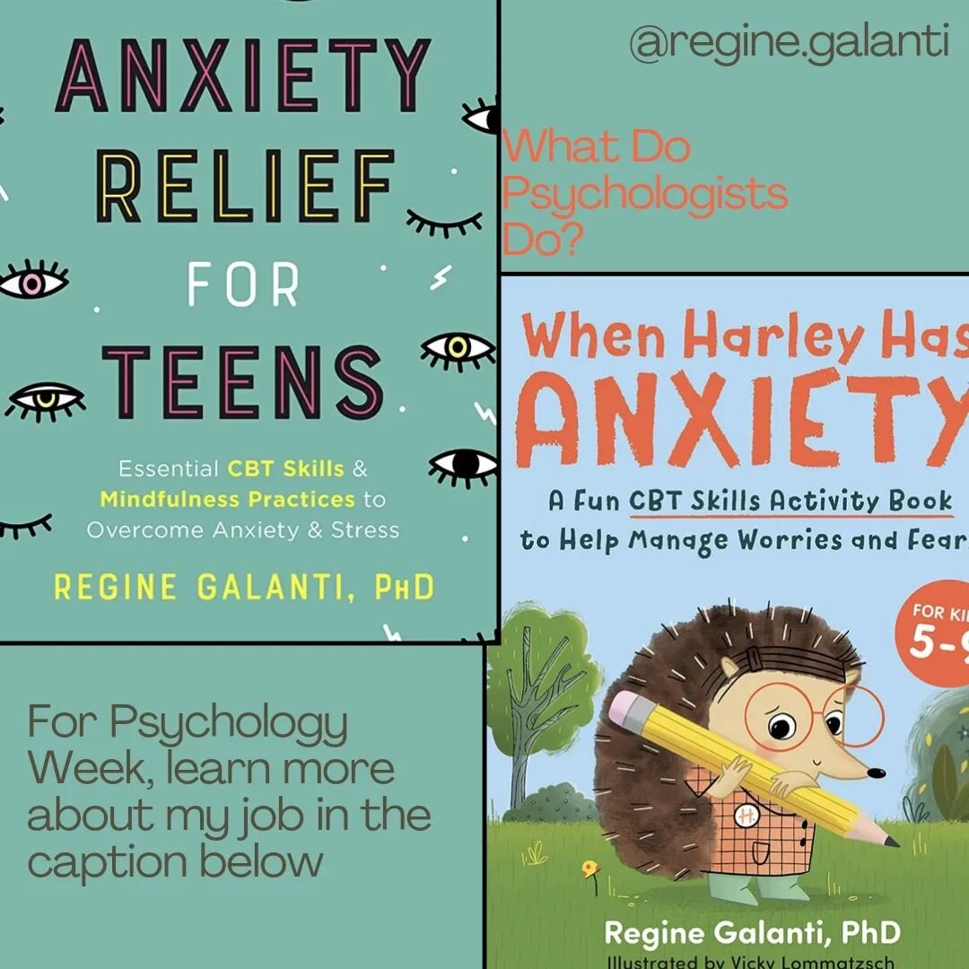 When I got my psychology degree, I never would have imagined the path my career has taken. I get to run a small business to help children, teens, and families with anxiety, OCD, and behavior problems. I train new therapists and teach them how to use 
