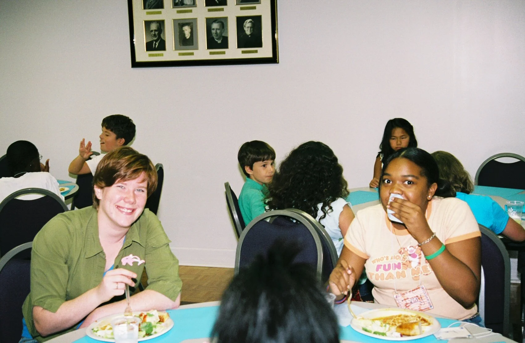 Molly and Ivory at lunch.jpg