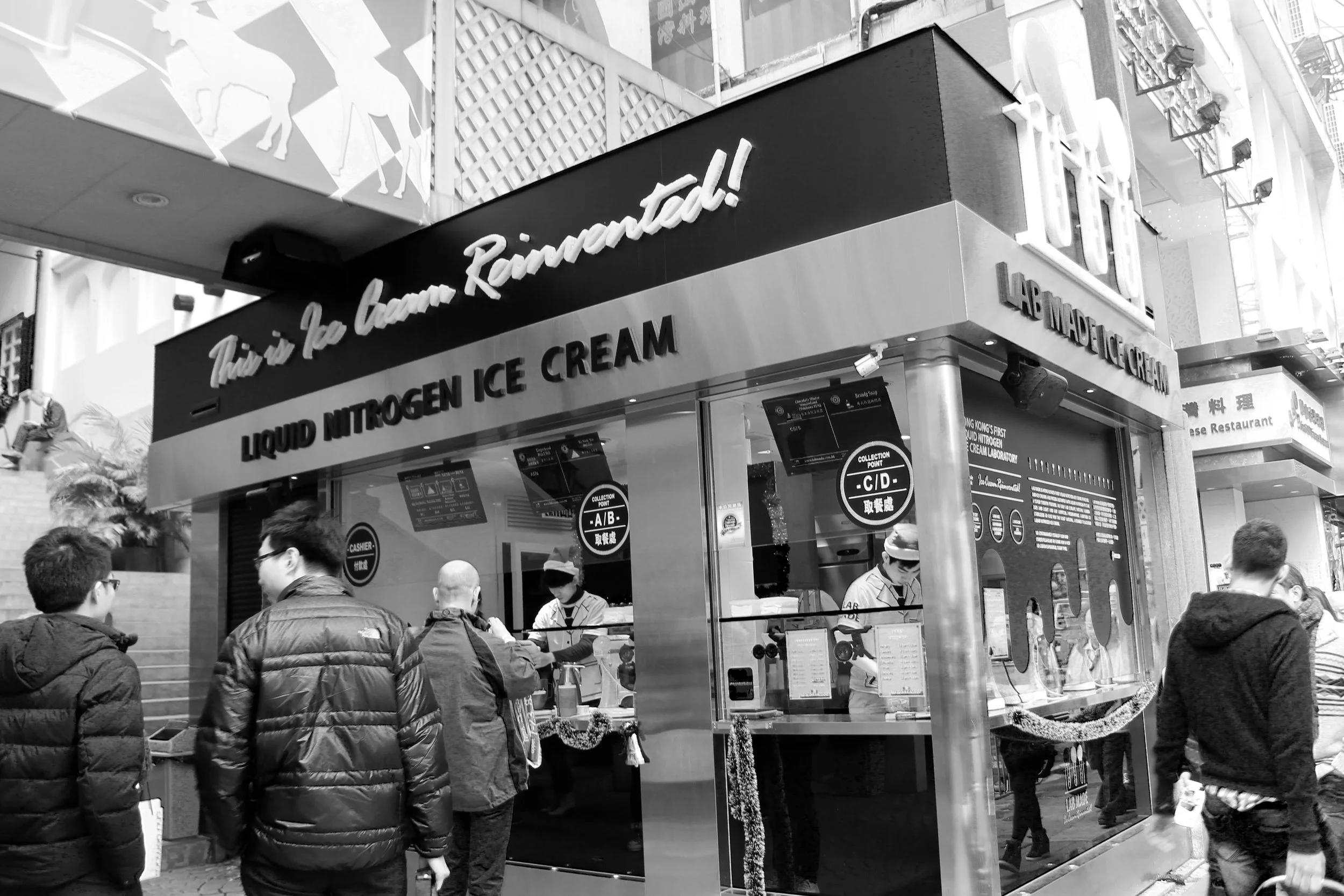 Lab Made Nitrogen Ice Cream in Hong Kong — Tse Parfait