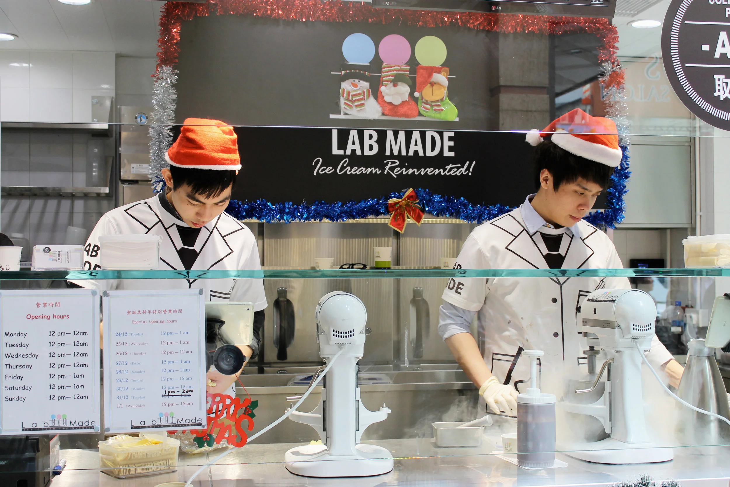 Lab Made Nitrogen Ice Cream in Hong Kong — Tse Parfait