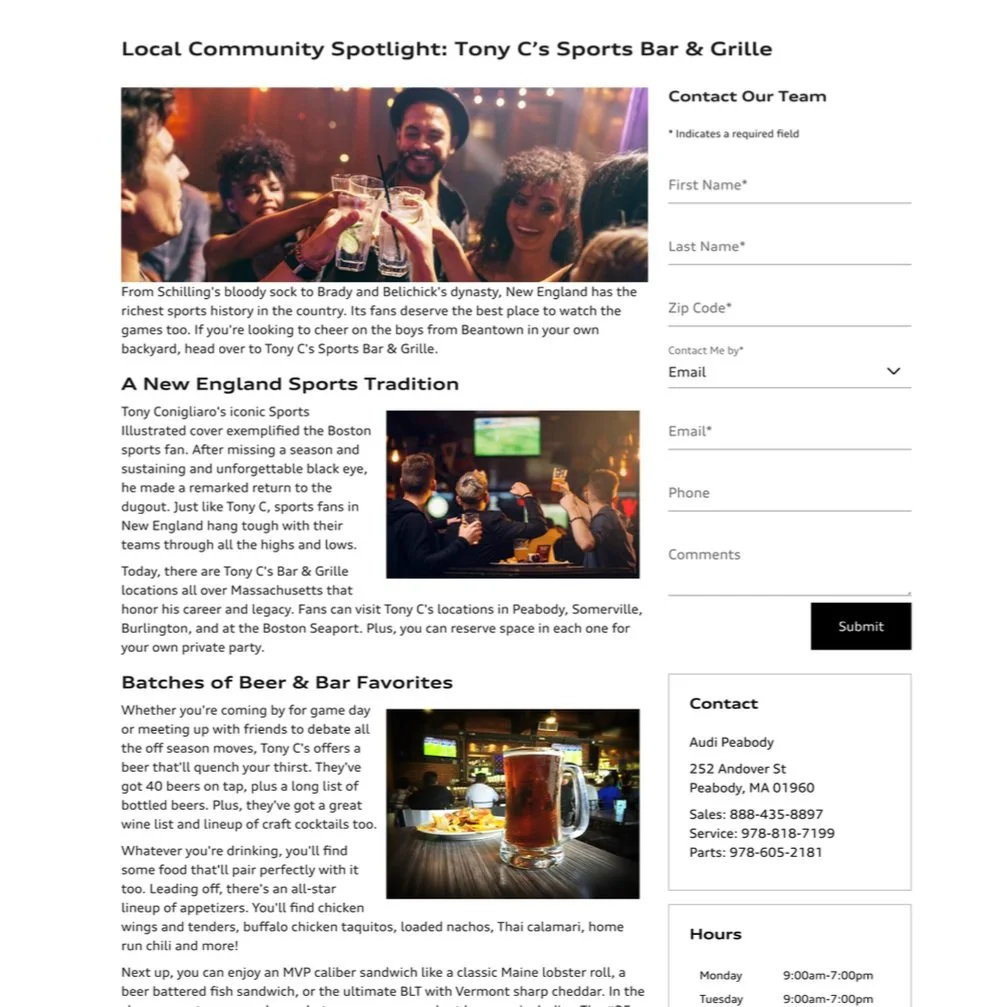 Tony C's Sports Bar &amp; Grille 