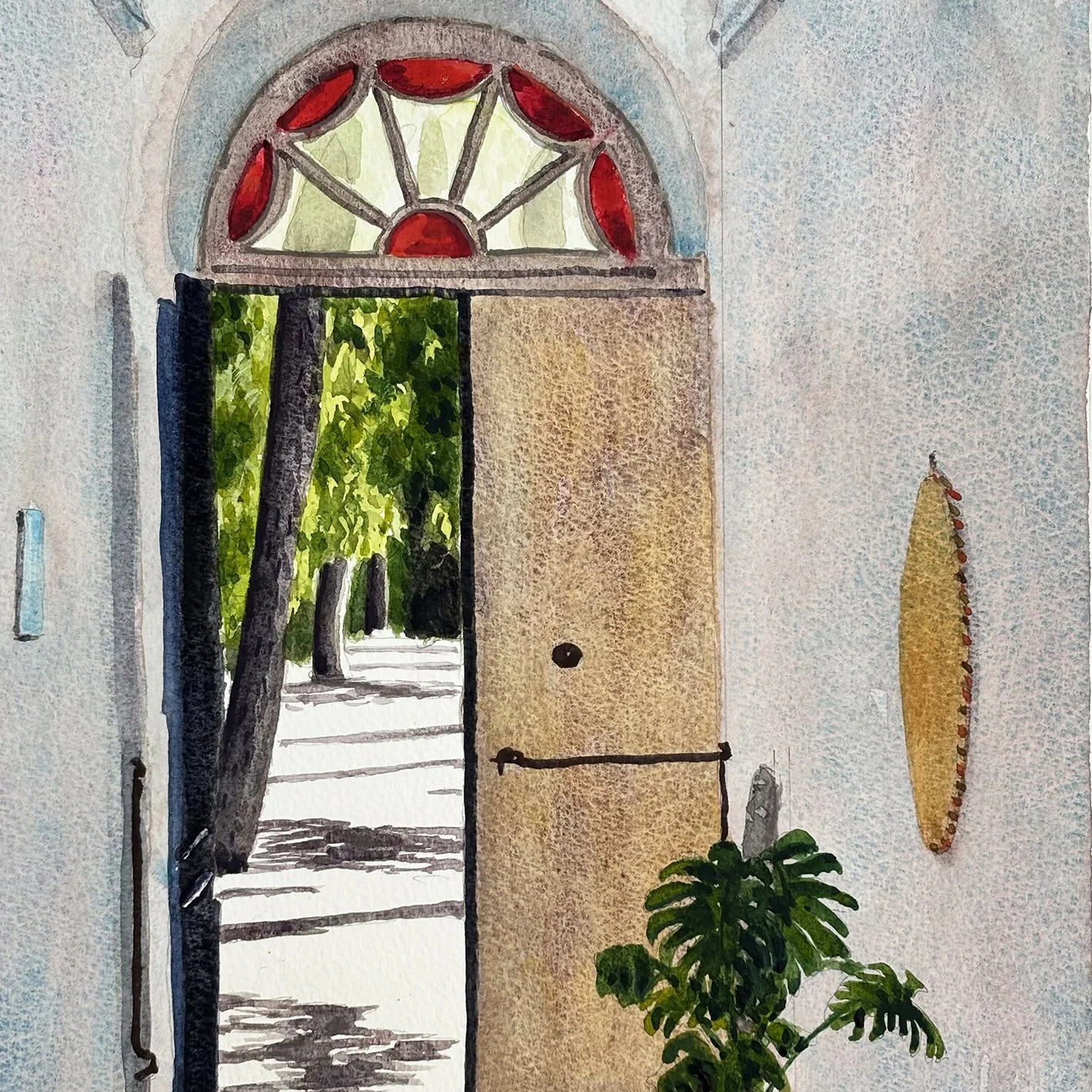 1539 Red Fanlight SQ.jpg