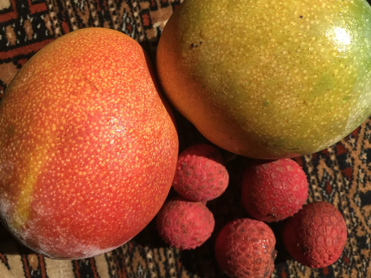 Fresh Fruits Mangos Lychee.jpg