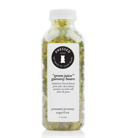 Green Juice Gummy Bears $14
