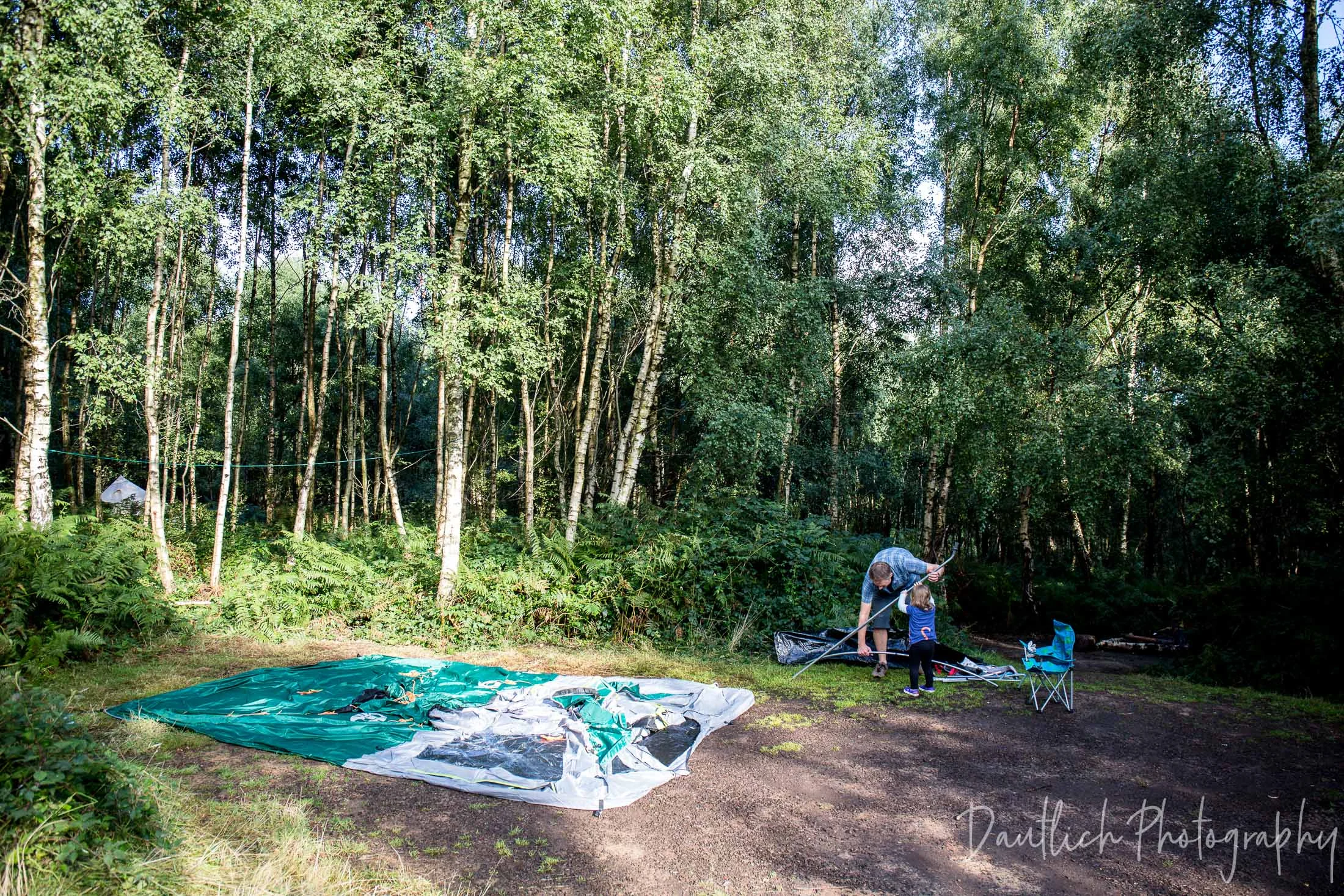 How to camp with a difficult toddler.