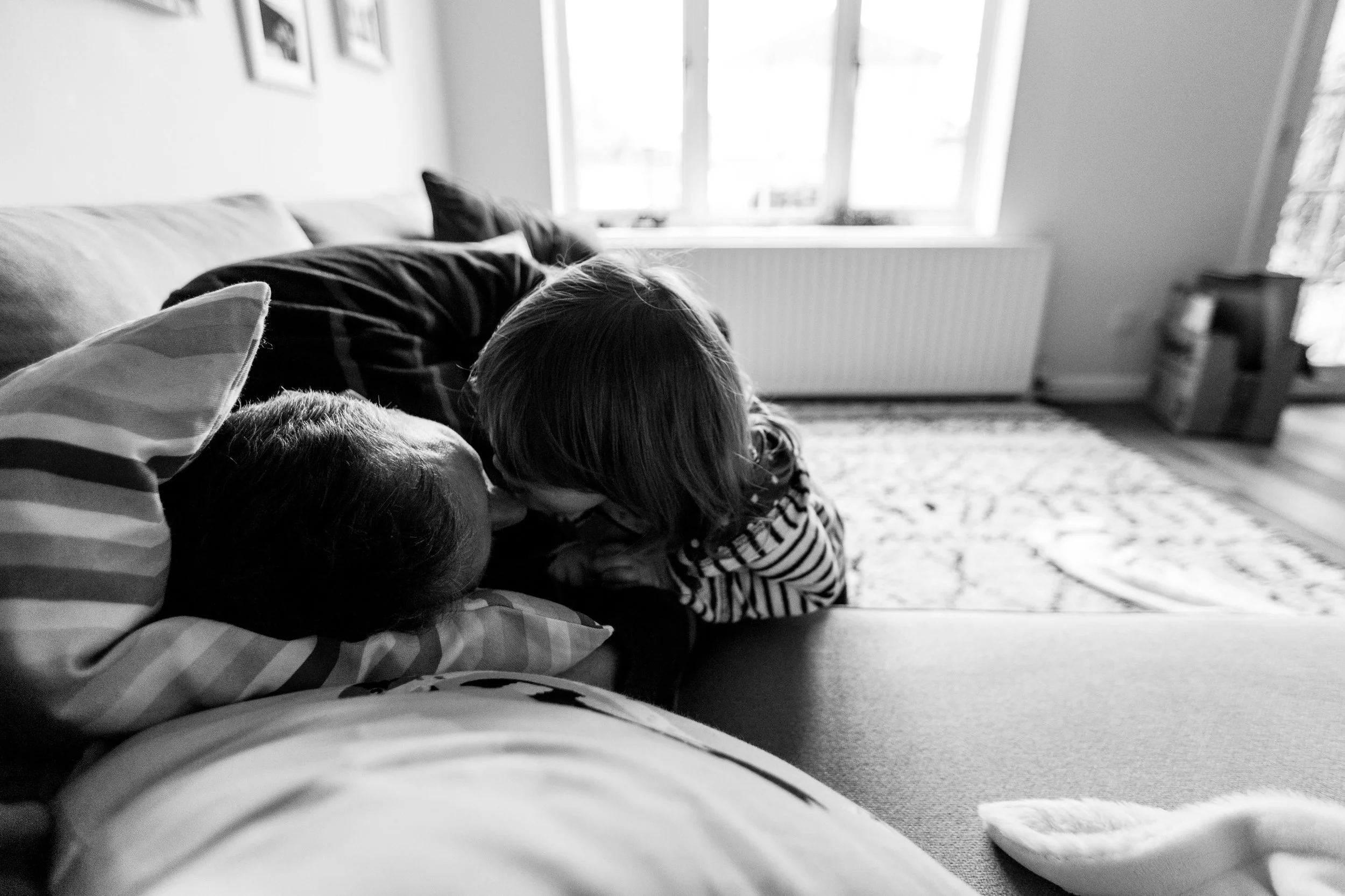Papa naps