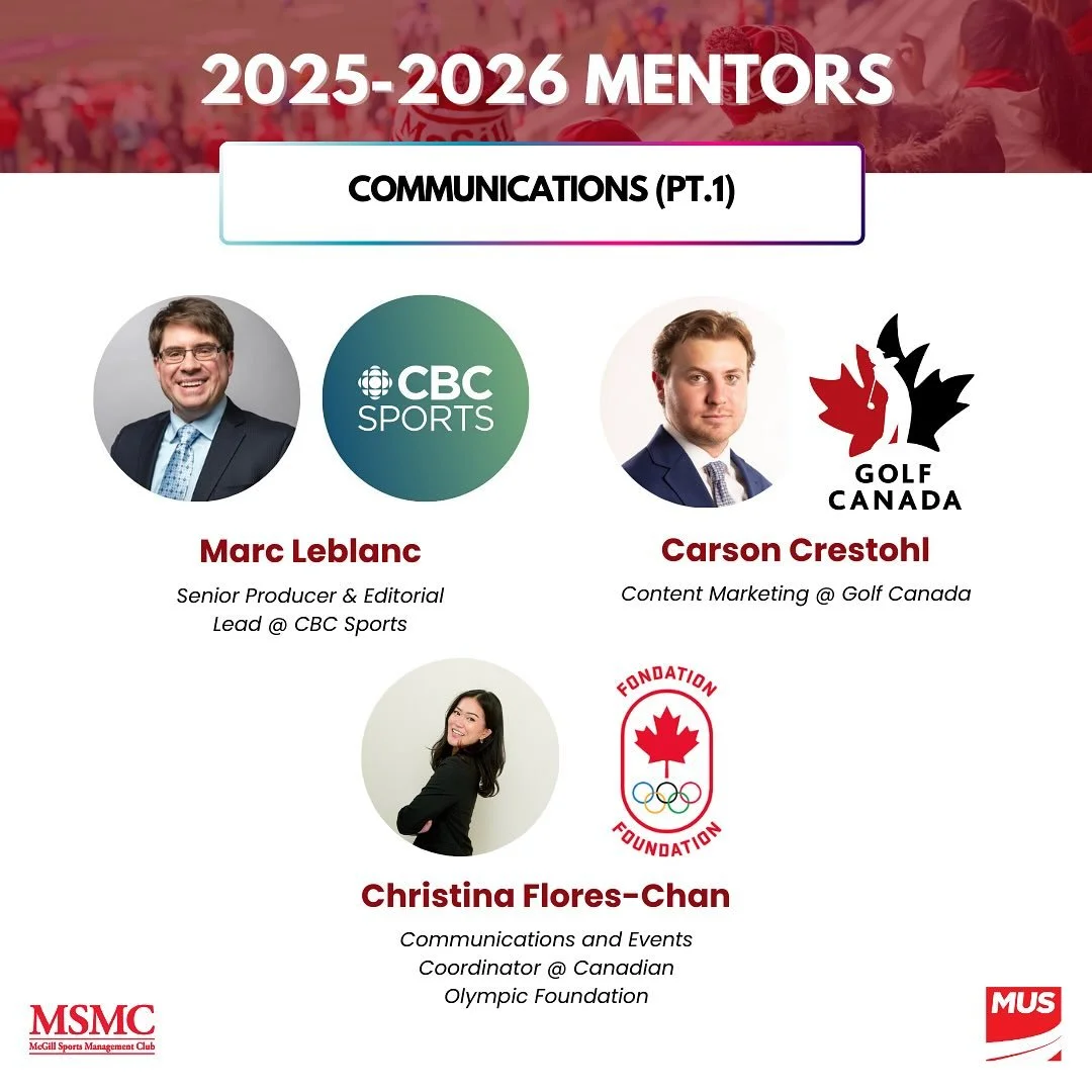 🥇Mentors Reveal Pt. 3🥇

We are so excited to announce the 2025-2026 MSMC Mentorship Program&rsquo;s mentor lineup 🏃&zwj;♀️

Applications open October 1st.