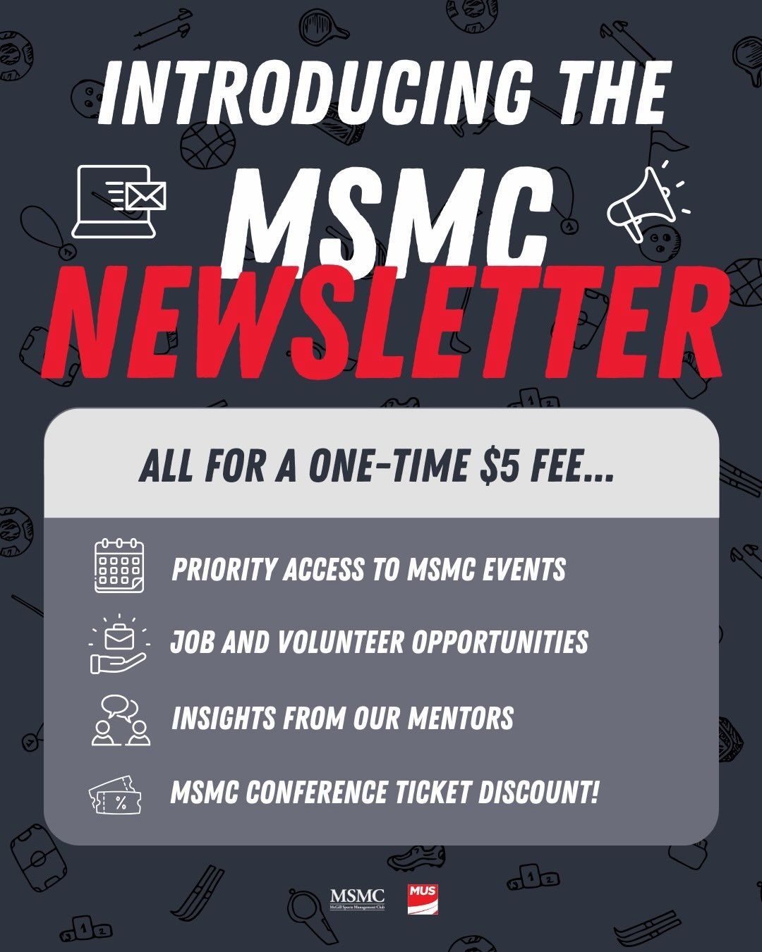 First newsletter drops January 31st!⏰

Link in our bio to register!📲