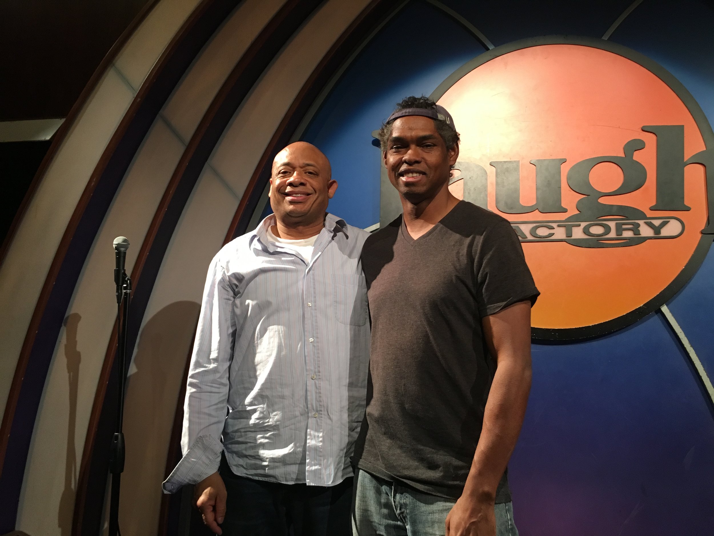 Michael and Lance Crouther Pootie Tang, head writer for Lopez Tonight, Def Comedy Jam 25.JPG
