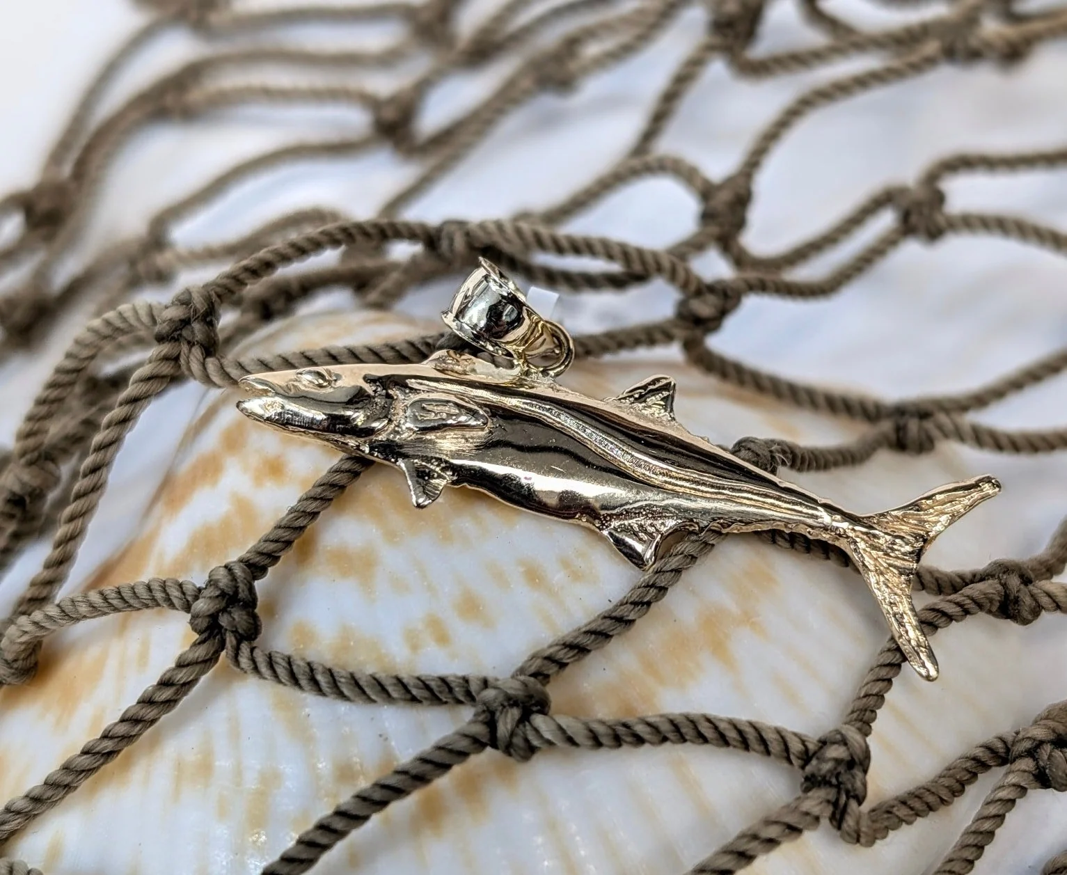 Let us &quot;reel&quot; you in with a customized fish pendant, bracelet or ring!