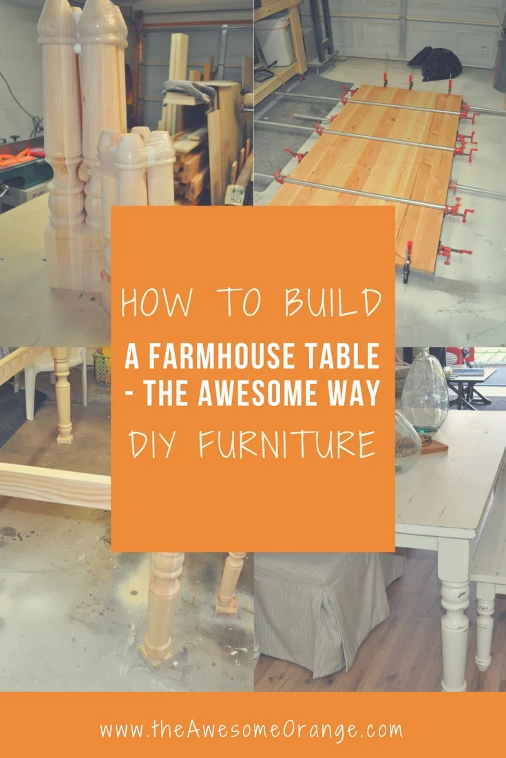Build A Farmhouse Table - The AWESOME Way!