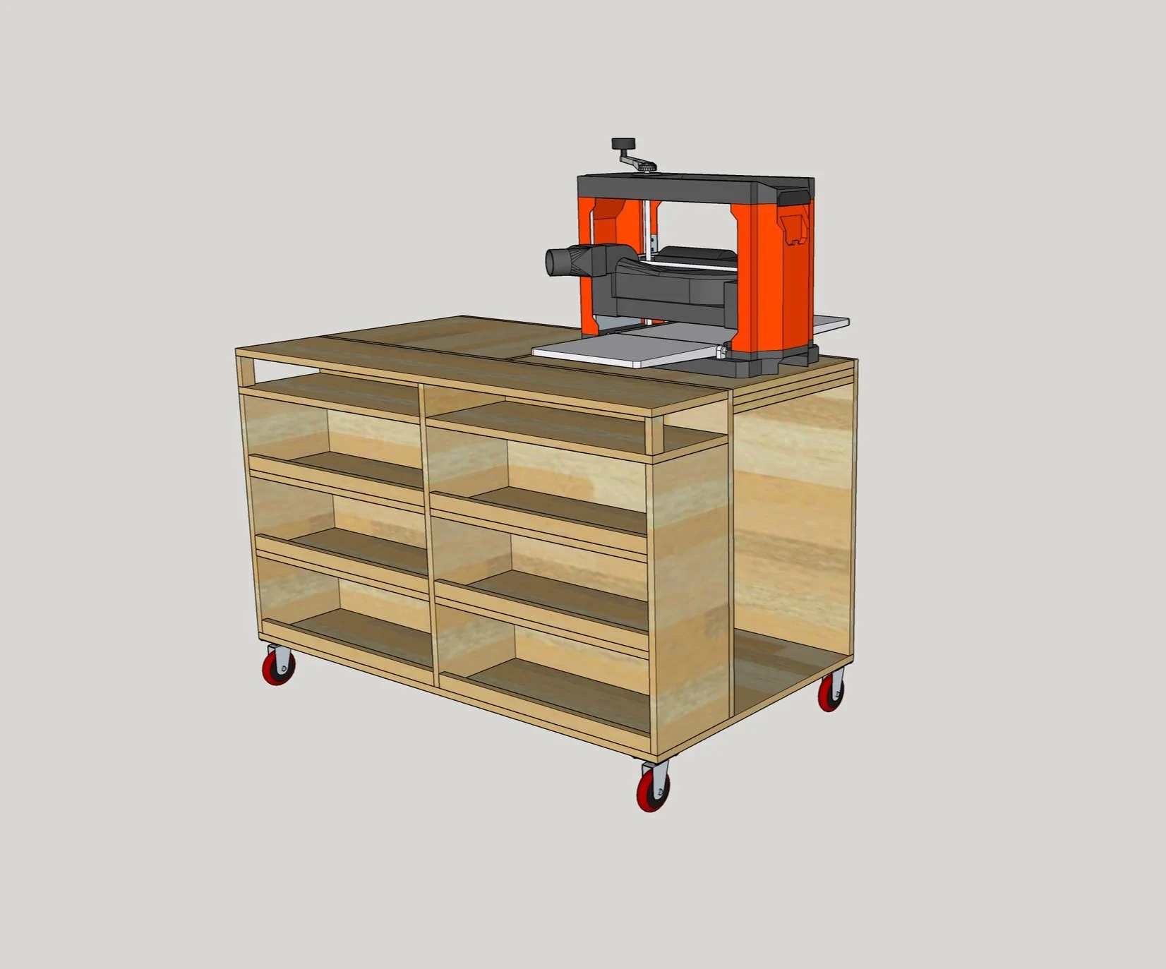 Flip Top Workbench Plans