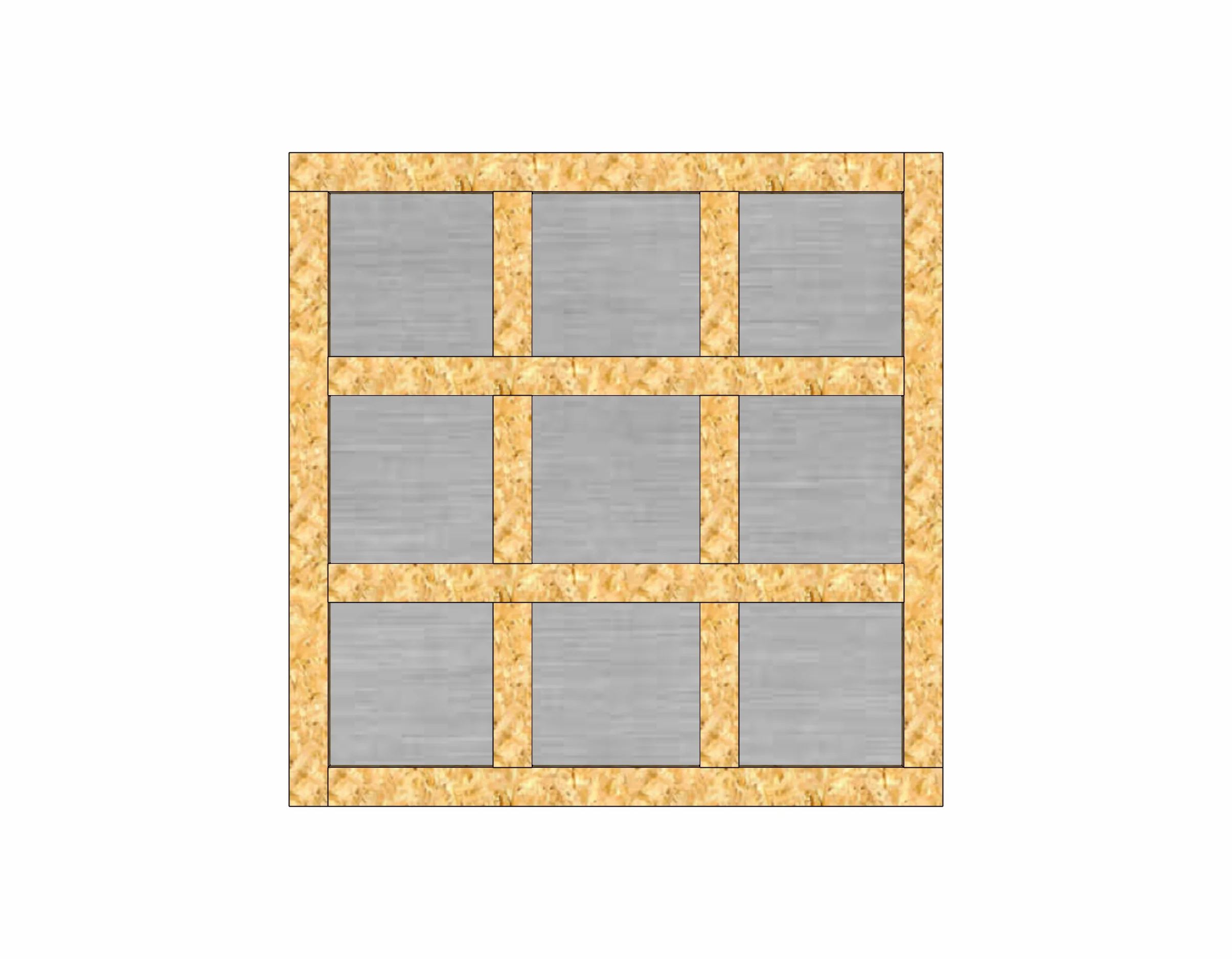 DIY Outdoor Tic-Tac-Toe Game
