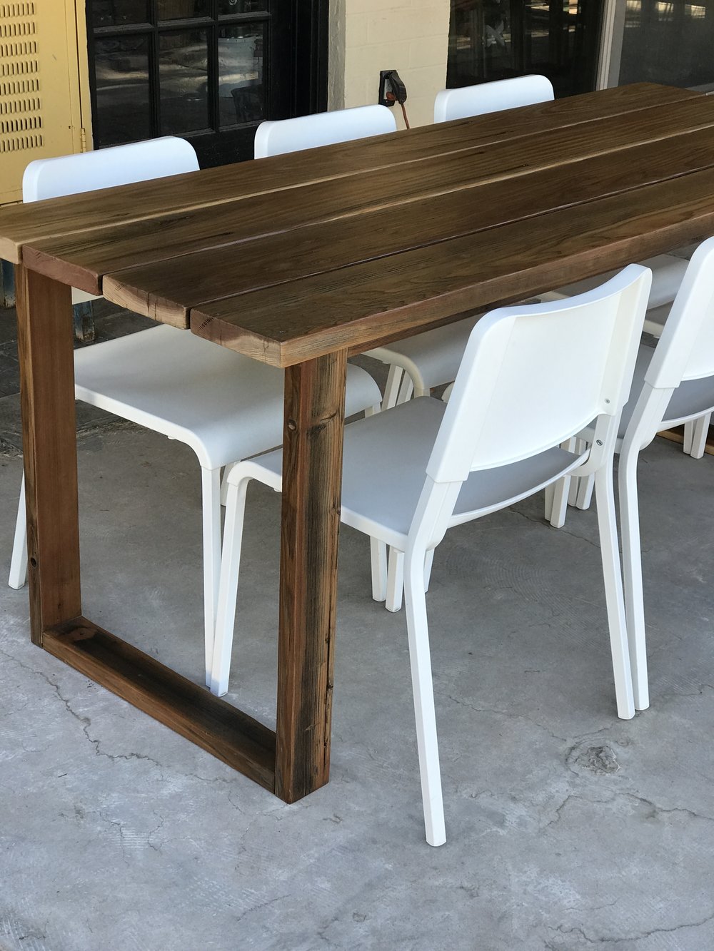 Diy Simple Outdoor Dining Table The
