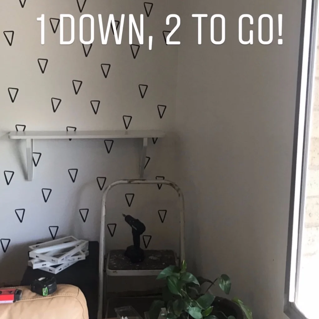 How To Decorate An Odd Corner Space — the Awesome Orange