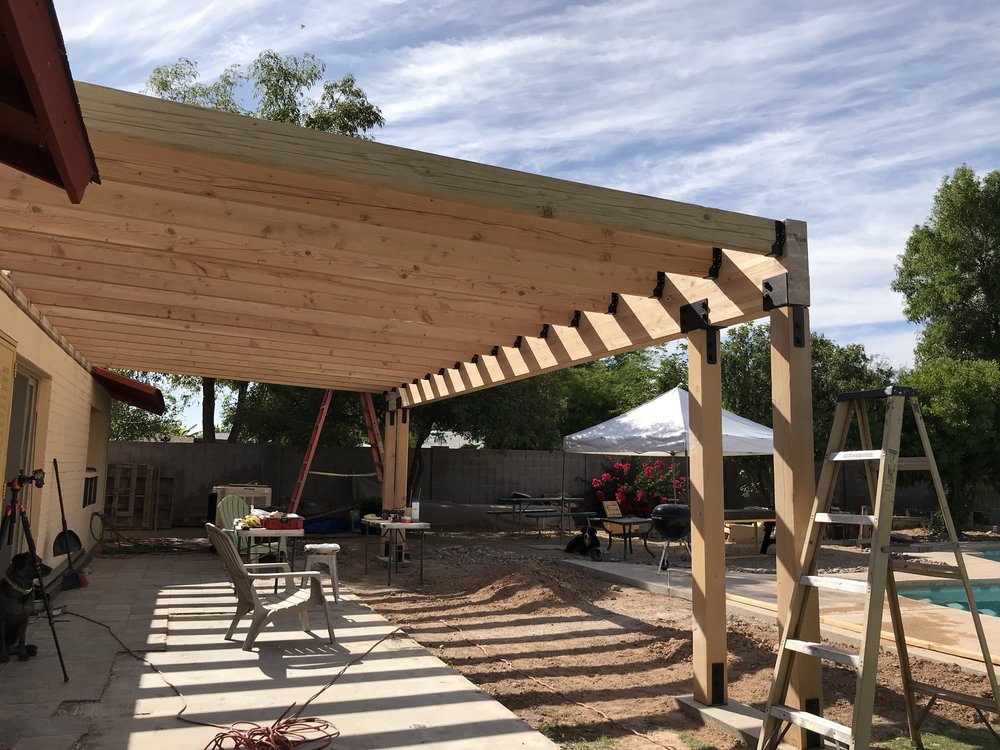 Building A Covered Patio With 30ft, Plans For Patio Covers Wood
