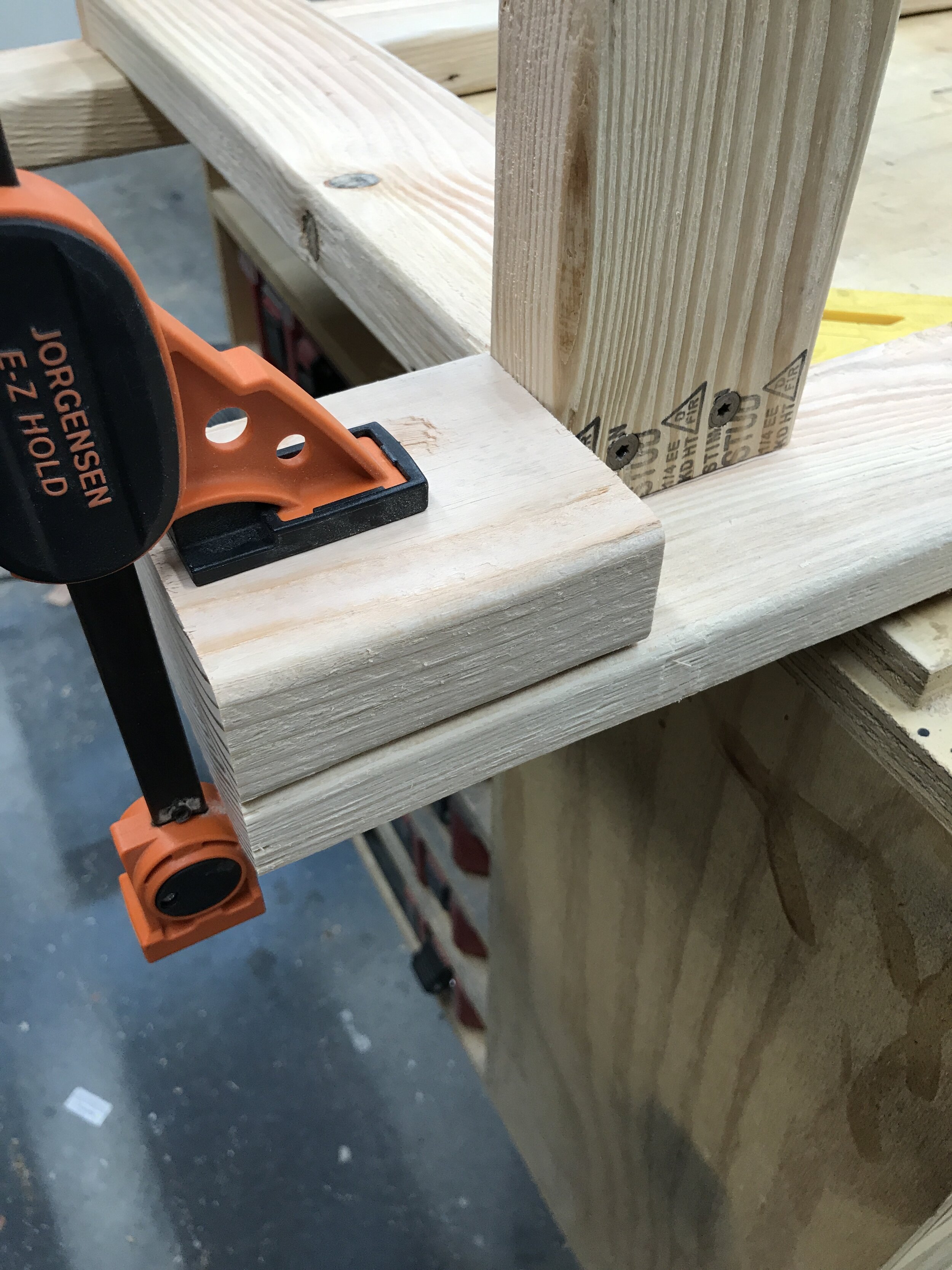 outdoor accents simpson strong tie on Diy 2x4 Potting Bench The Awesome Orange
