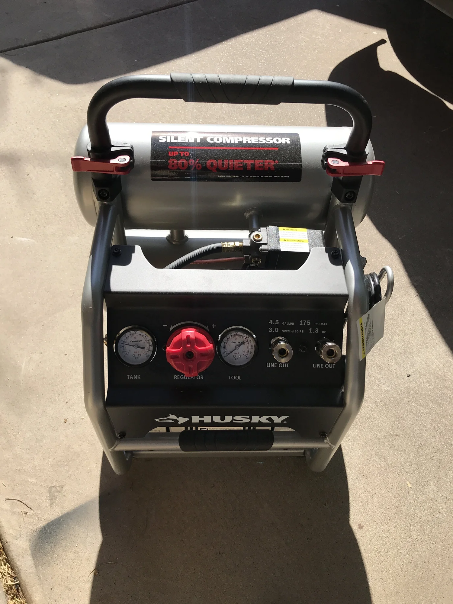 Husky’s “Silent” Air Compressor | Tool Review — the Awesome Orange