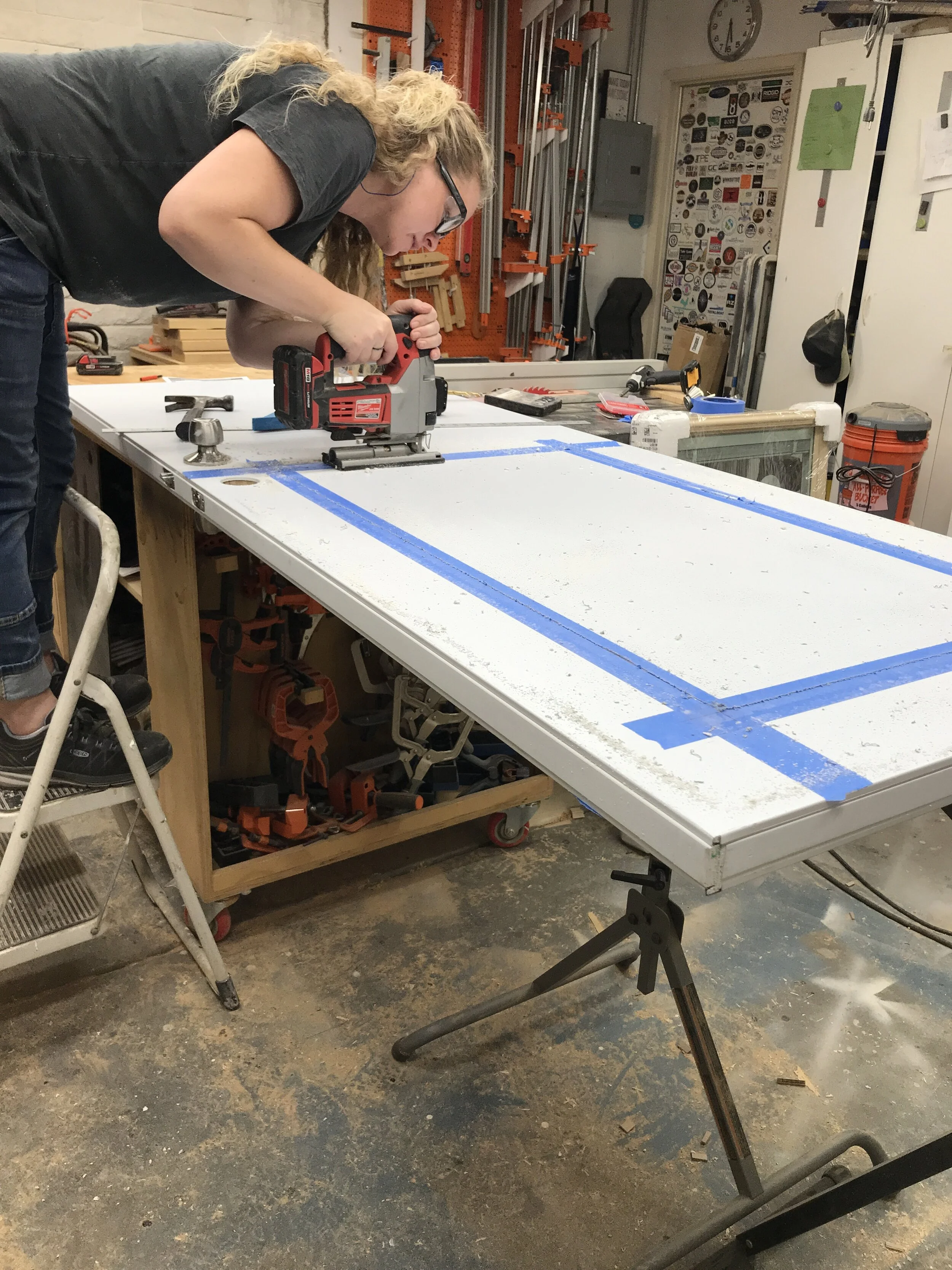 How To Install A Window In A Door! — the Awesome Orange