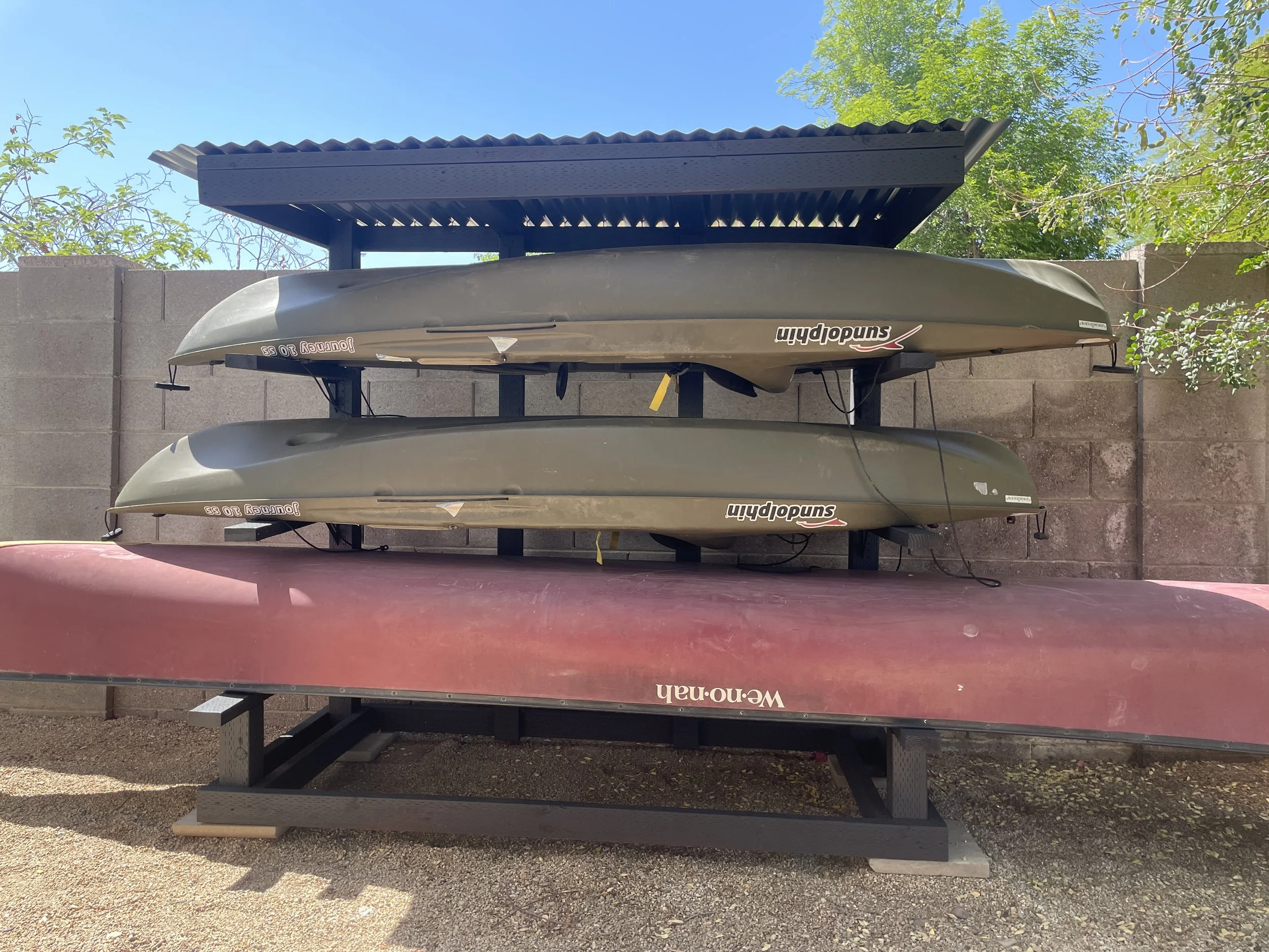 How to Build A Freestanding Kayak/Canoe Rack