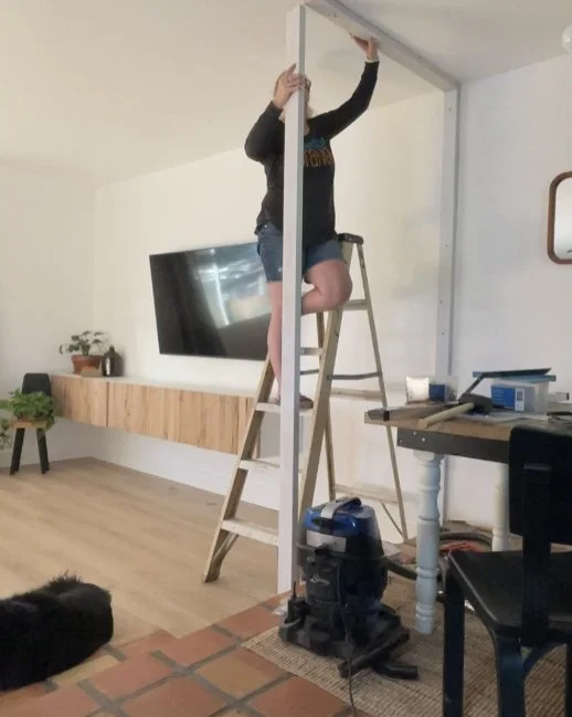 DIY Modern Room Divider — the Awesome Orange
