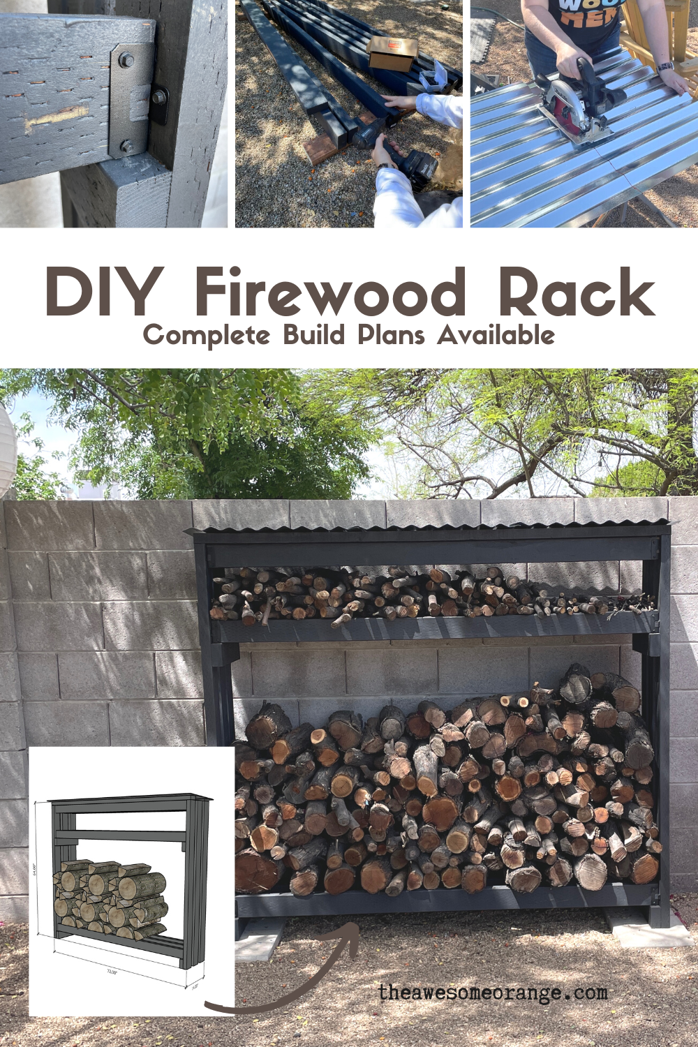 How to Build a Firewood Rack (DIY)