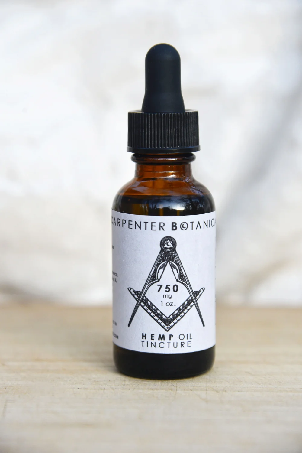 Carpenter Botanicals Hemp Oil Tincture 750mg