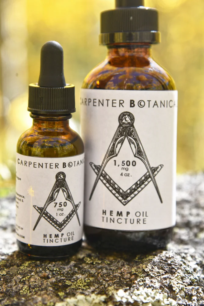 Carpenter Botanicals Hemp Oil Tinctures