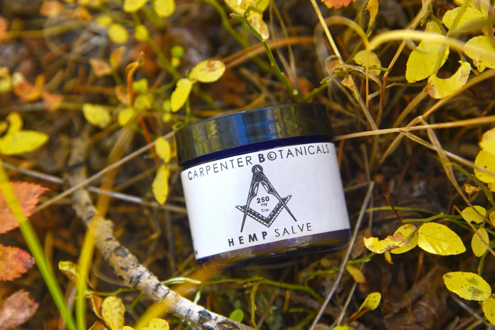 Carpenter Botanicals Hemp Salve 250 mg Fall Leaves