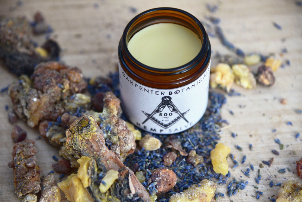 Carpenter Botanicals Lavender & Pine Hemp Salve 500 mg