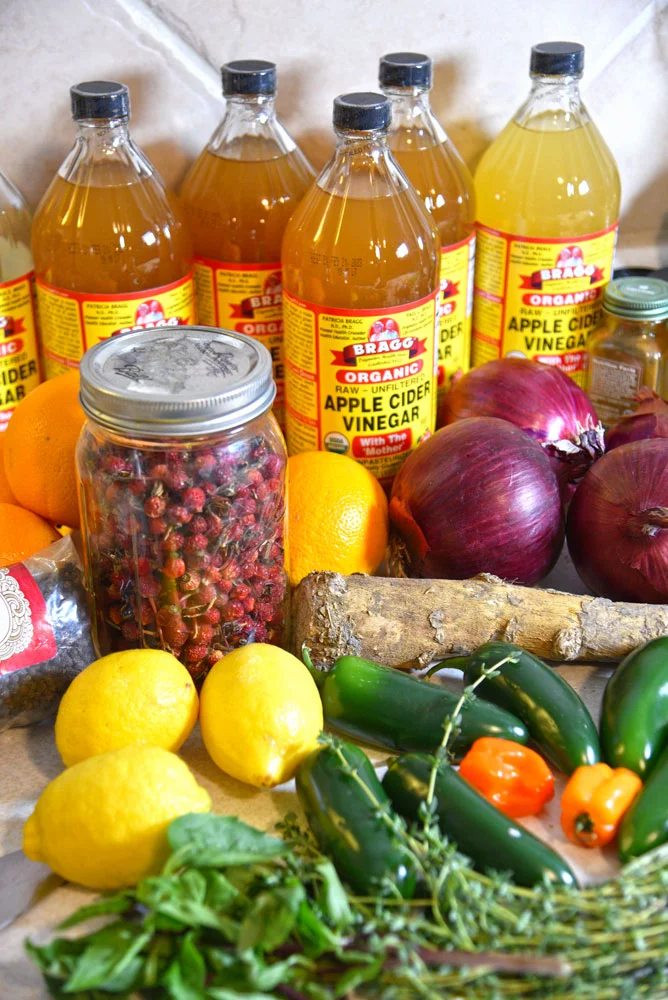 Fire Cider Ingredients