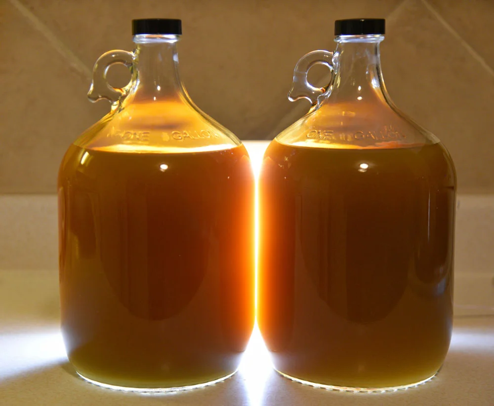 Fire Cider Gallon Jugs