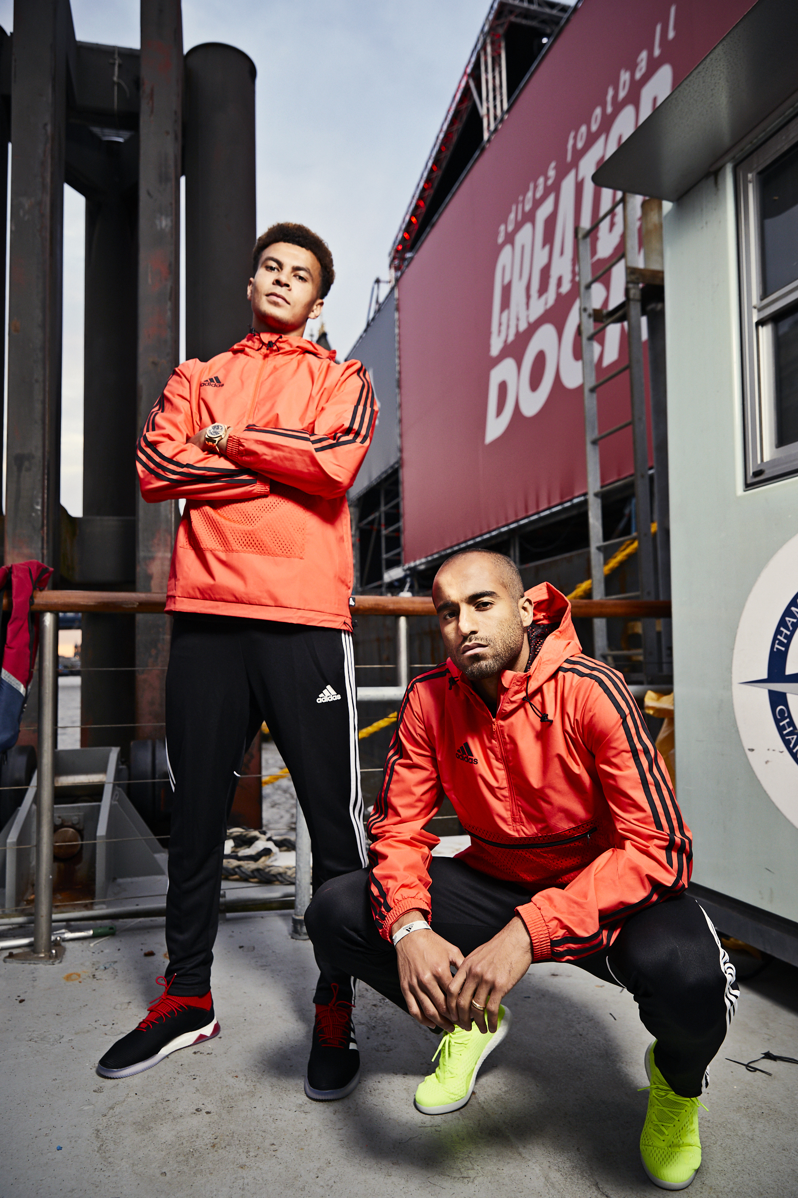 Dele Alli and Lucas Moura at the adidas London Creator Dock.jpg