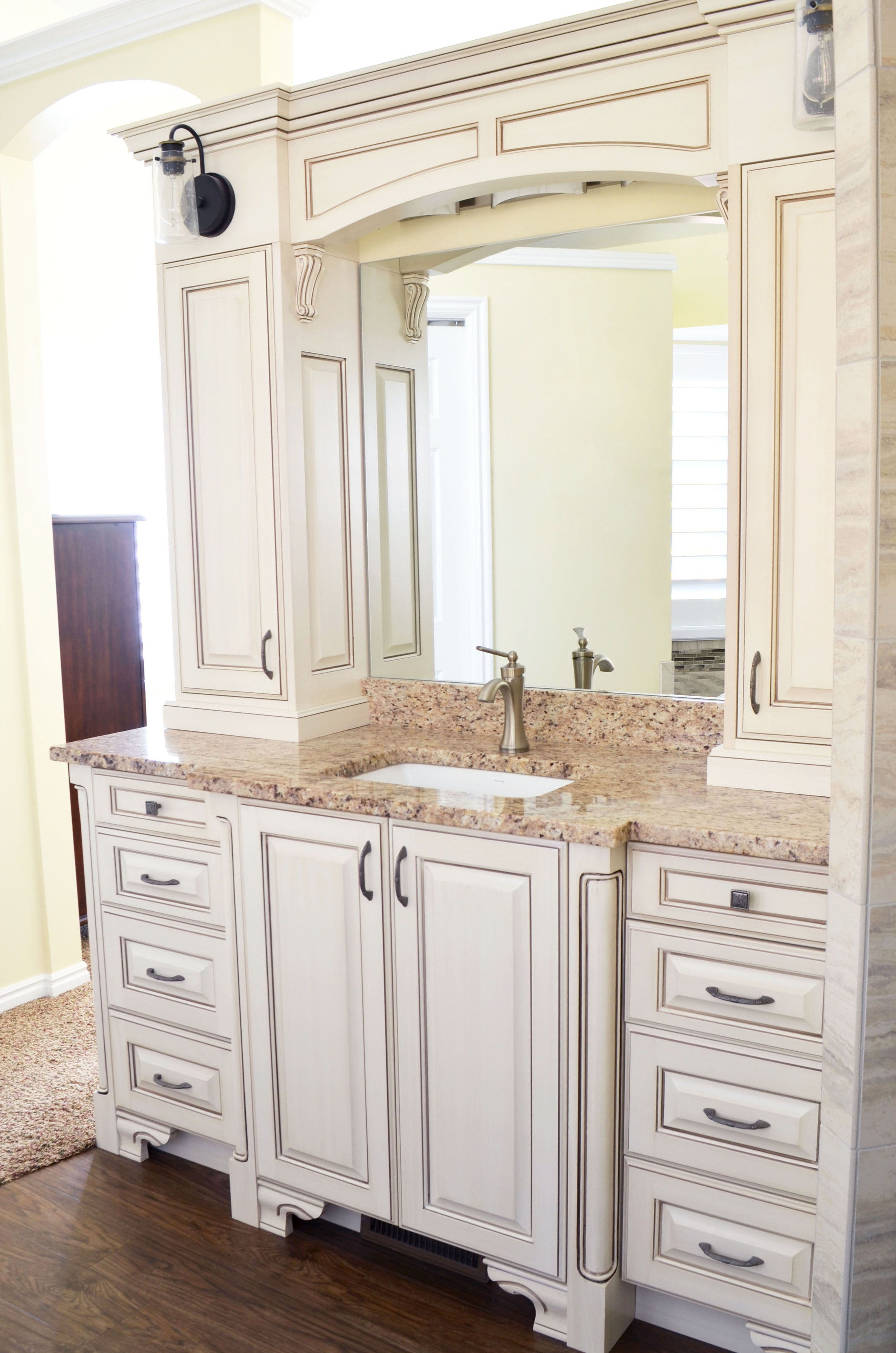 Bathroom Vanities — Lewis Custom Woodwork LLC | Utah Custom Cabinets